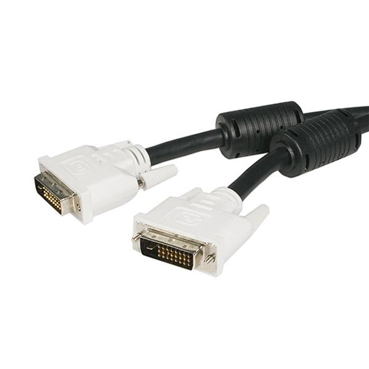 StarTech.com, Male DVI-D Dual Link to Male DVI-D Cable, 5 m Black sheath Polyvinyl Chloride
