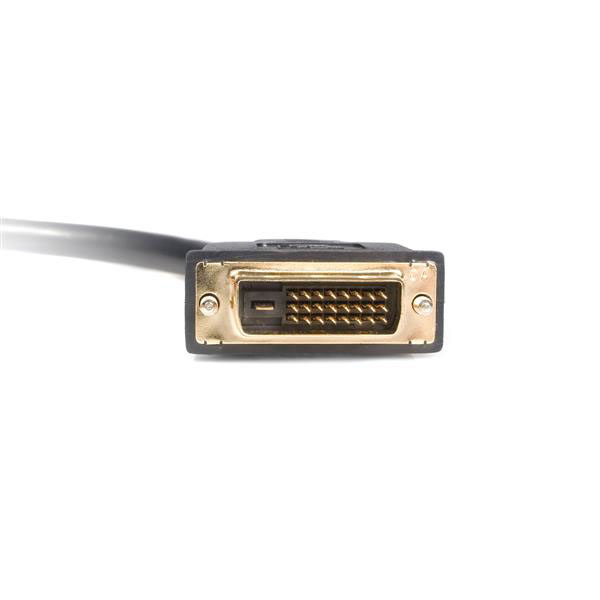 dvispl1dd StarTech.com, Male DVI-D to Female DVI-D Cable, 300 mm Black sheath Polyvinyl Chloride