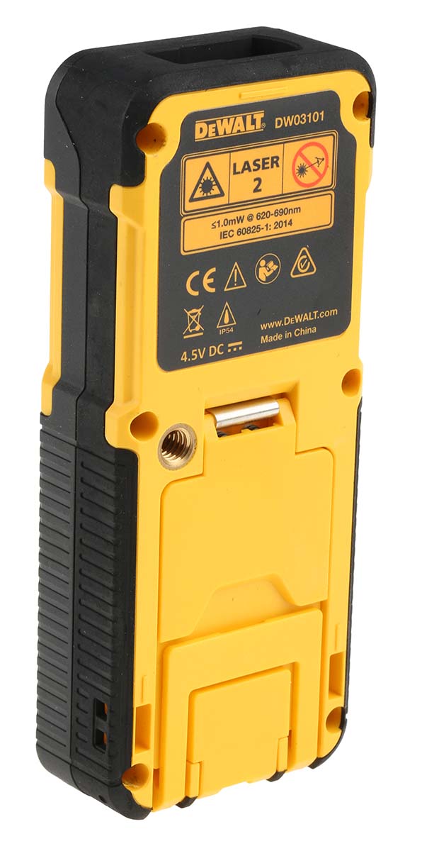 dw03101-xj DeWALT DW03101-XJ Laser Measure, 10 to 100 m Range, ±1 mm/m Accuracy