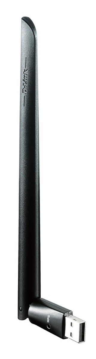 D-Link AC600 USB 2.0 WiFi Adapter, 433Mbps Data Rate