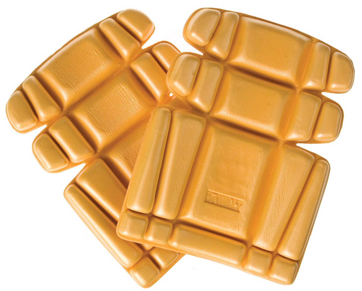 DeWALT Yellow Polyethylene Knee Pad Resistant to Water Resistant