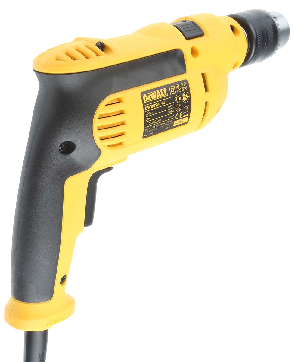 dwd024k-gb DeWALT DWD024K Keyed 240V Corded 13 mm, Type G - British 3-Pin