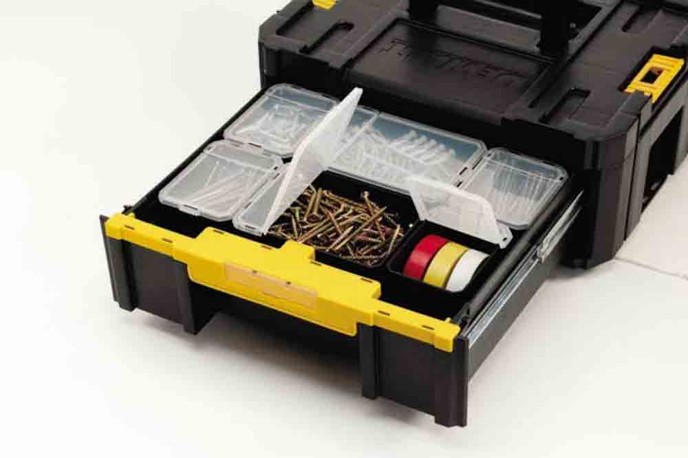 dwst1-70705 DeWALT 1 Drawer Plastic Tool Box 314.2 mm 314.2 mm 440mm