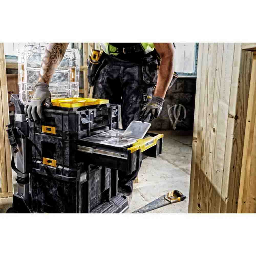 dwst1-70705 DeWALT 1 Drawer Plastic Tool Box 314.2 mm 314.2 mm 440mm