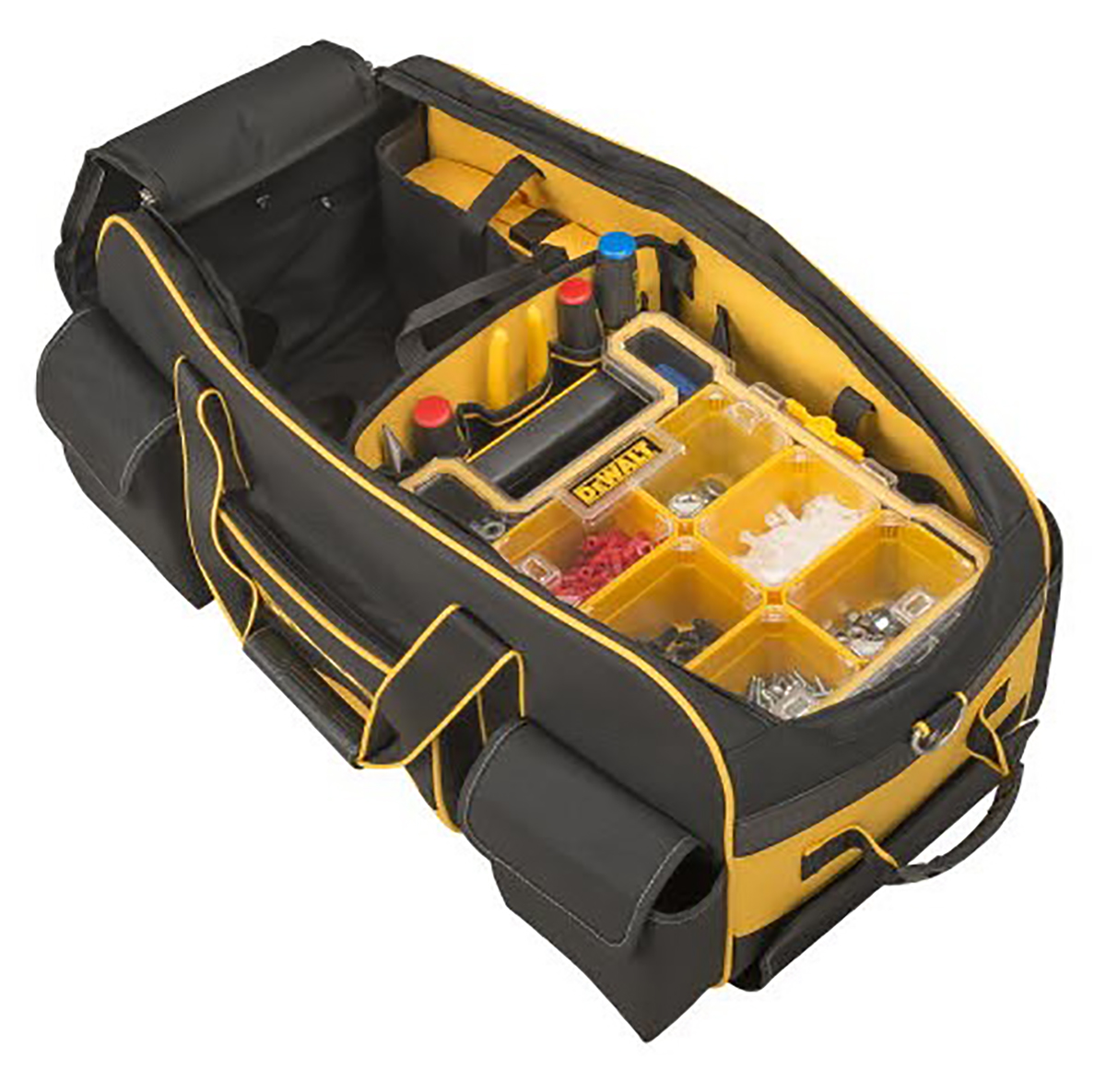 dwst1-79210 DeWALT Fabric Wheeled Bag with Shoulder Strap 699 mm x 305mm x 318 mm