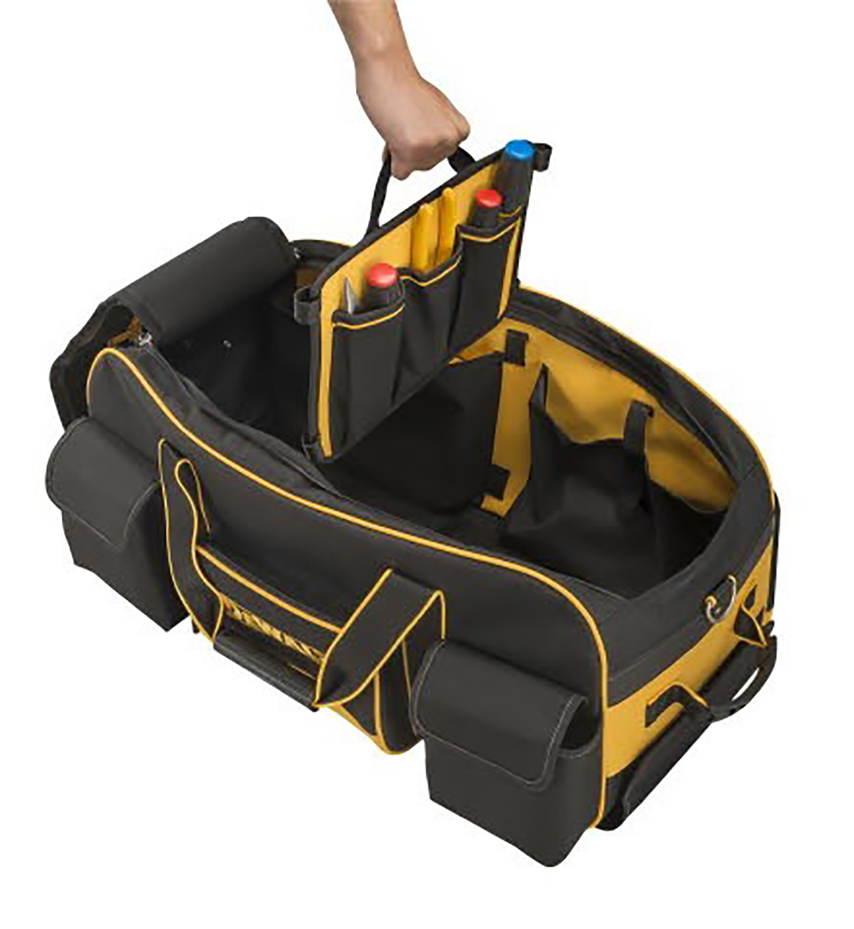 dwst1-79210 DeWALT Fabric Wheeled Bag with Shoulder Strap 699 mm x 305mm x 318 mm
