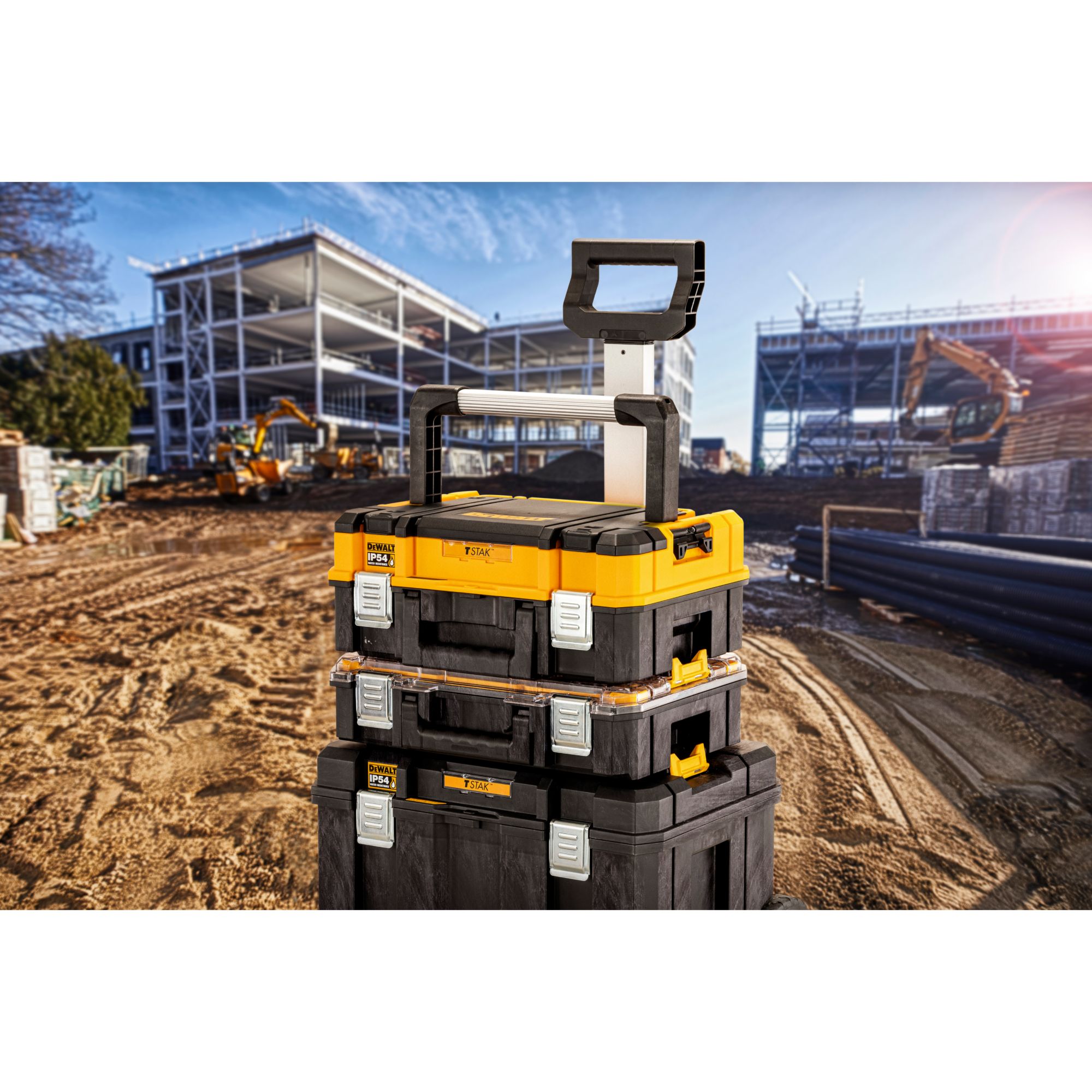 dwst83344-1 DeWALT Plastic Tool Box 183 mm 440 mm 440mm