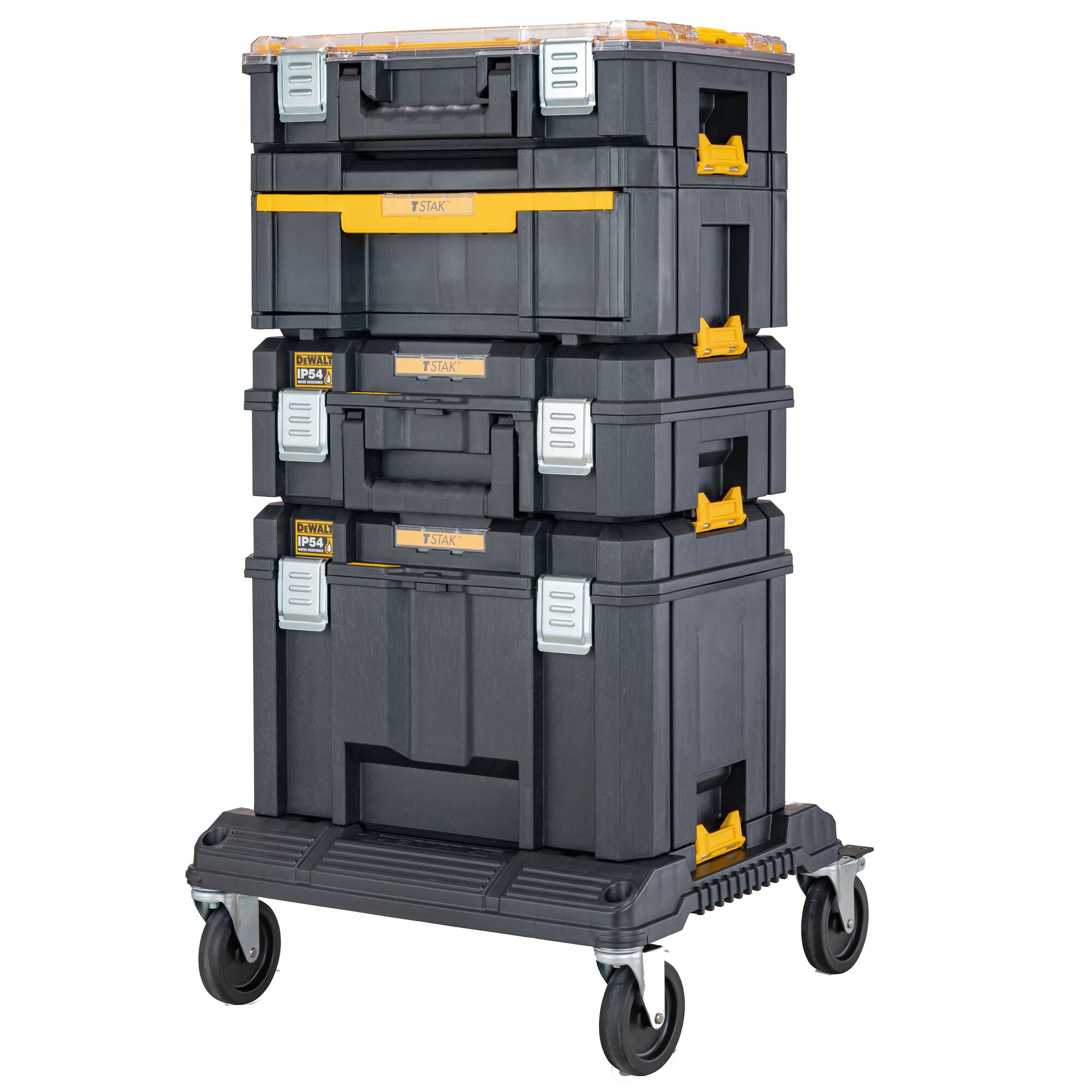 DeWALT 3 Drawer Metal Tool Box Wheeled 94 mm 49 mm 43.5mm