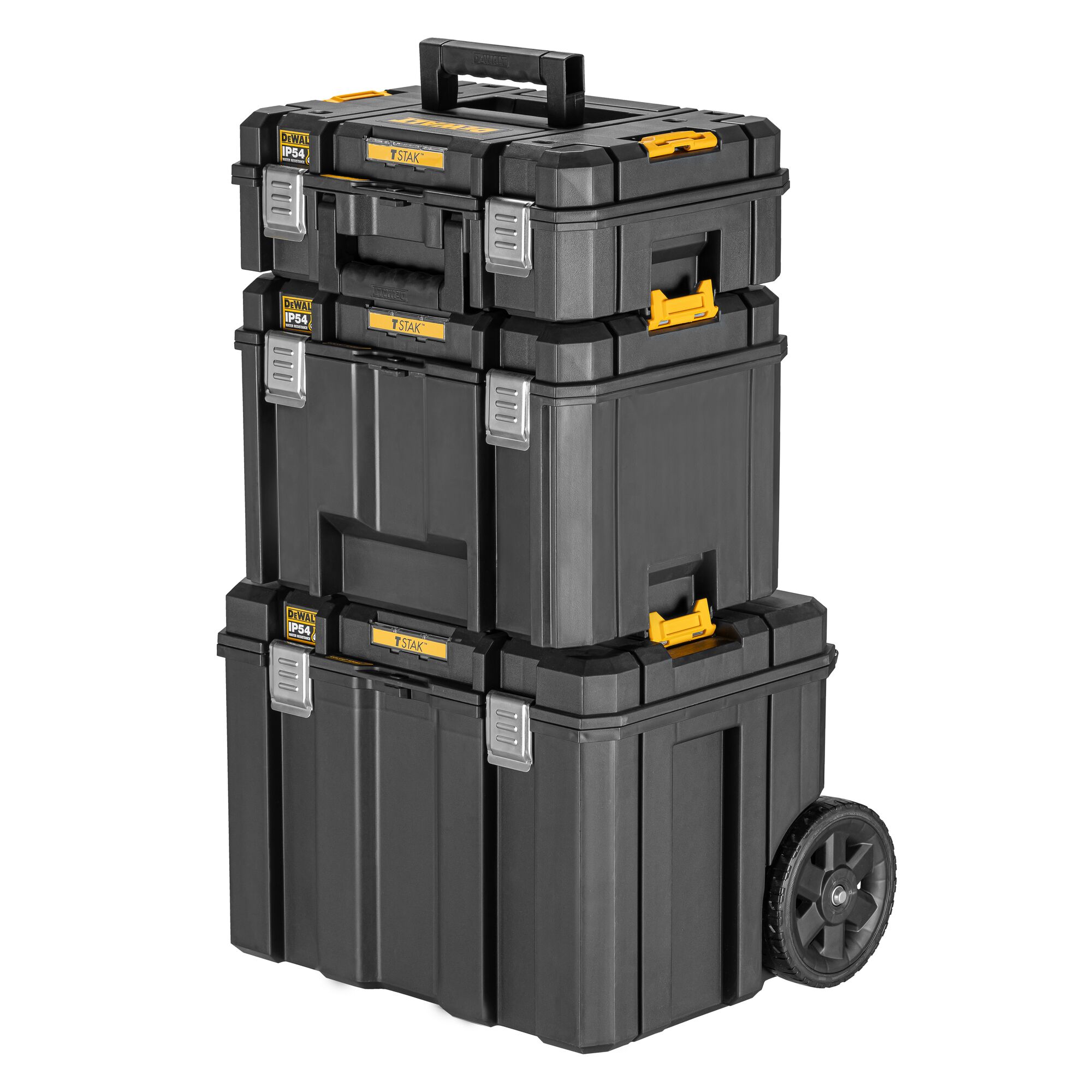 DeWALT 3 Drawer Metal Tool Box Wheeled 845 mm 435 mm 440mm