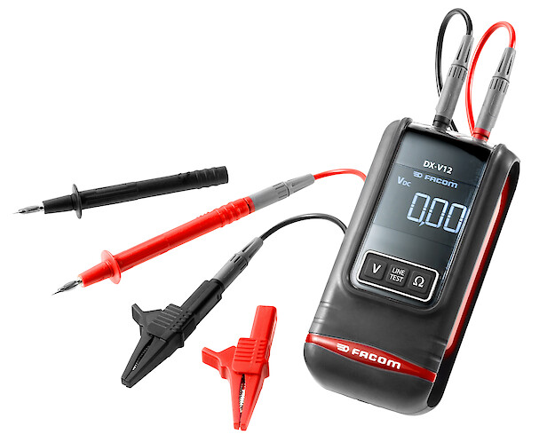 Facom DX.V12APB Continuity Tester Colour LCD Touch Screen