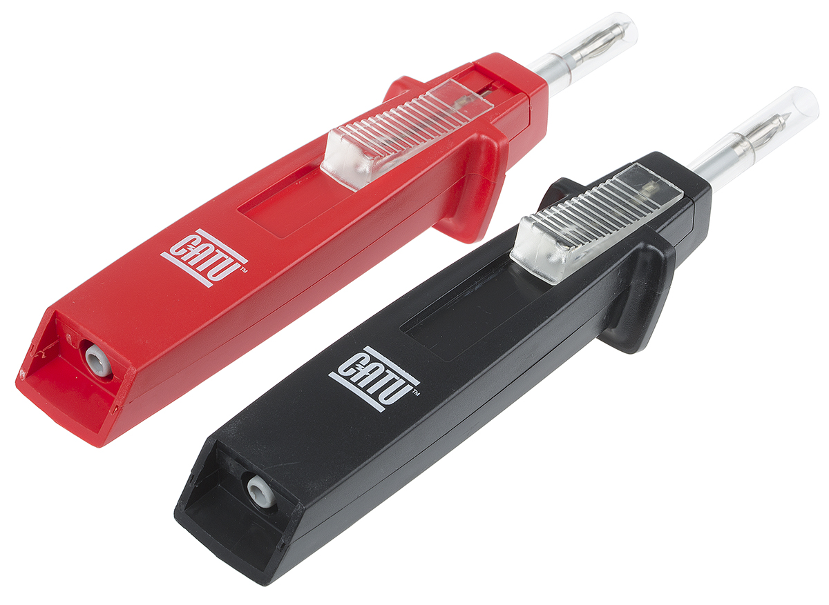 dx02001 Catu Test Probe, 4 mm Socket, 20A