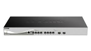 D-Link 10-Port 10G Multi-Gigabit Smart Managed Switch Smart Managed 10 Port Managed Switch Power Over Ethernet