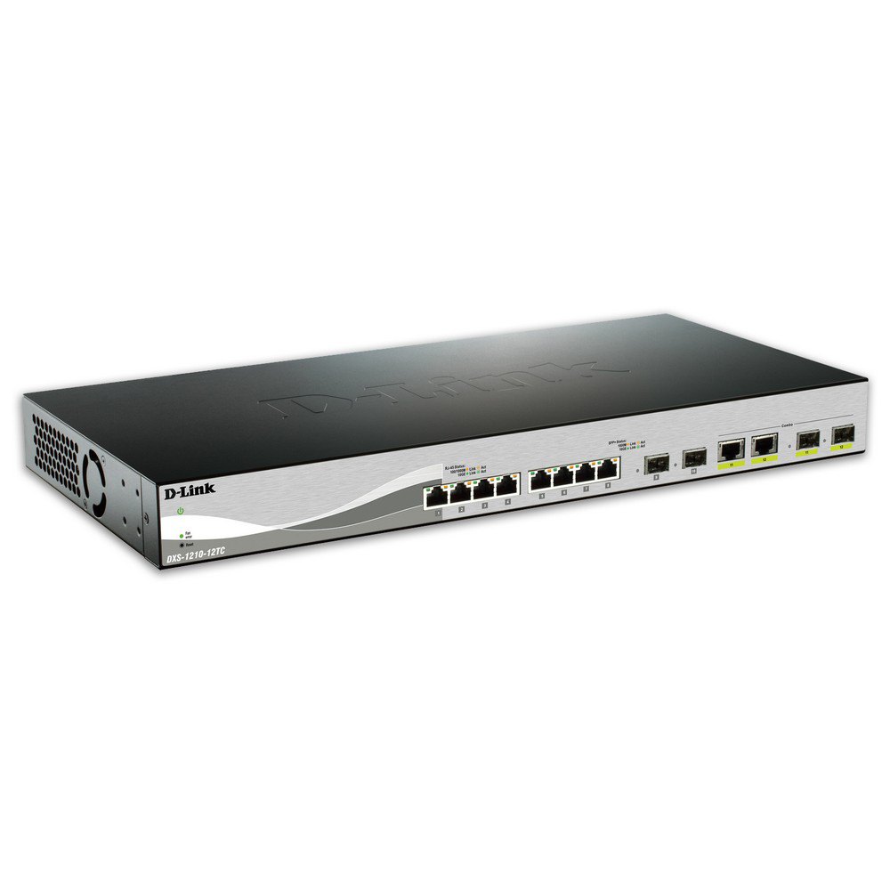 D-Link 12-Port 10G Multi-Gigabit Smart Managed Switch Smart 10 Port Smart Managed Switch