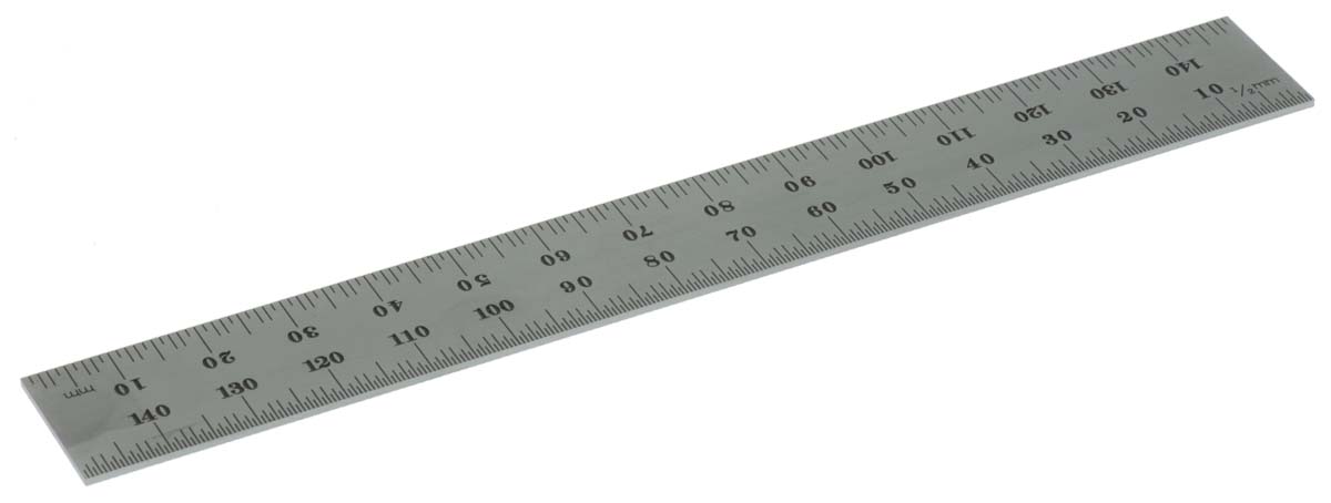 Starrett 150 mm Steel Ruler Metric, UKAS