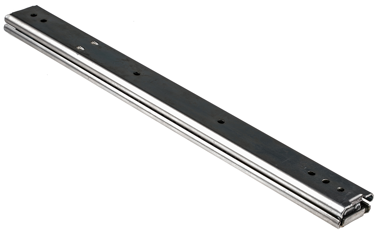 Accuride Telescopic Slide, 378 mm Depth, 2 U, 67kg Max Load