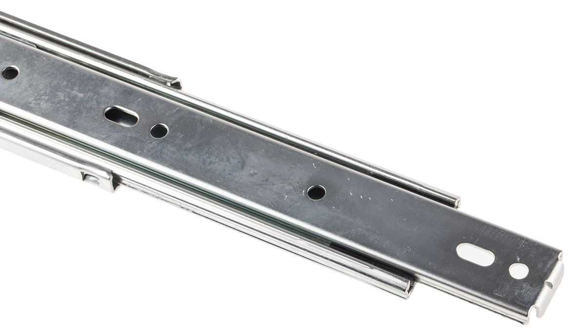 dz2907-0016 Accuride Telescopic Slide, 457 mm Depth, 45kg Max Load