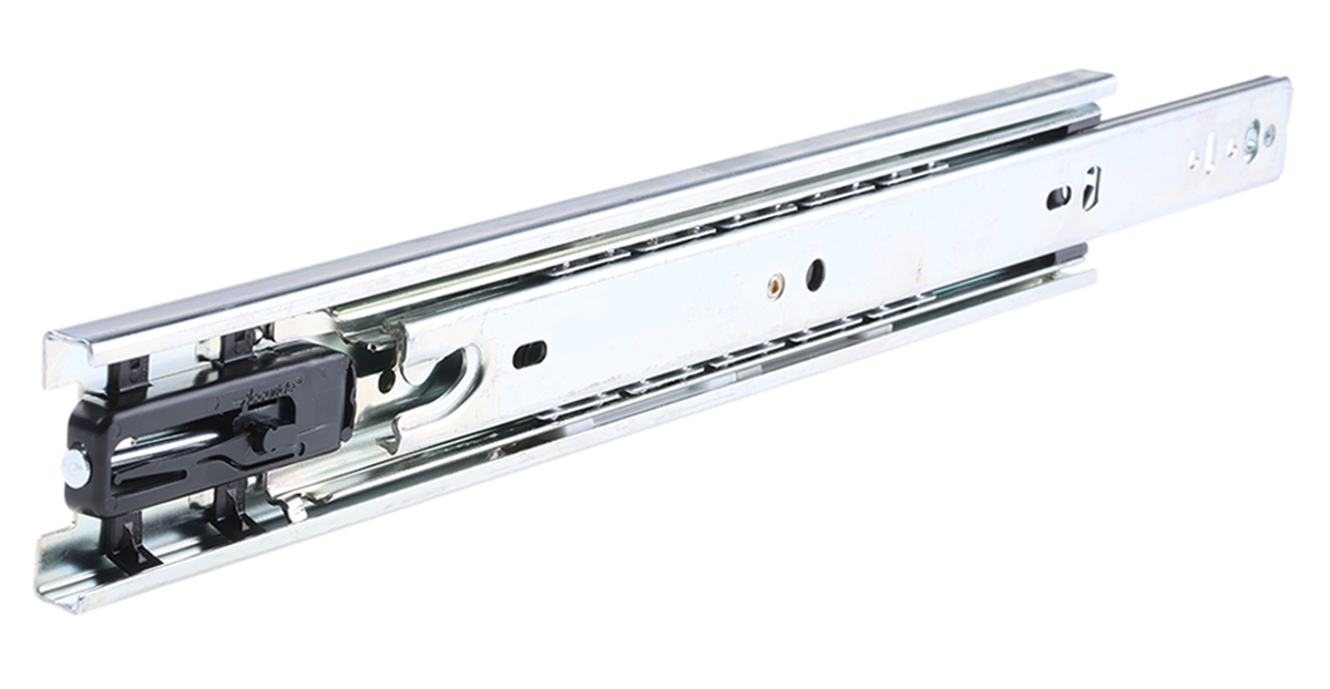 Accuride Telescopic Slide, 300 mm Depth, 50kg Max Load