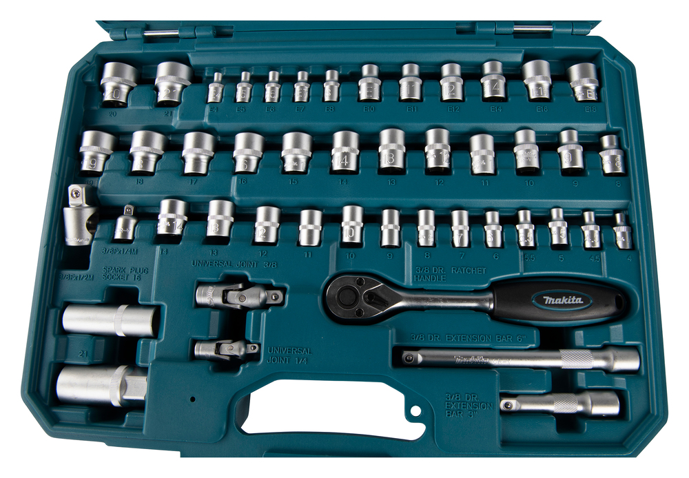 e-06616 Makita 120-Piece Screw Set for Multi-Material, 21 mm Max, 4 mm Min, Metal Bits