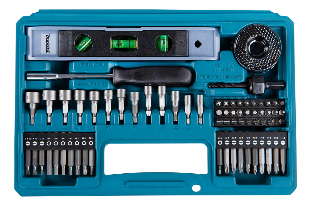 e-10730 Makita 102-Piece for Wood, Metal, 54 mm Max, 3 mm Min, Metal Bits