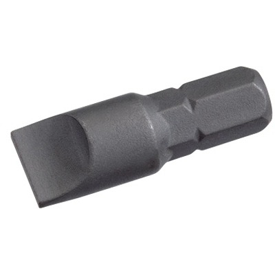 SAM Screwdriver Bit, 5/16 in Tip, Slotted Drive, 35 mm Overall 5-Piece