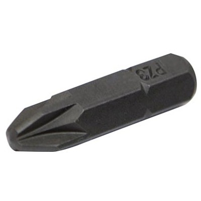 SAM Screwdriver Bit, 5/16 in Tip, 5/16 in Tip, Pozidriv Drive, 35 mm Overall 5-Piece