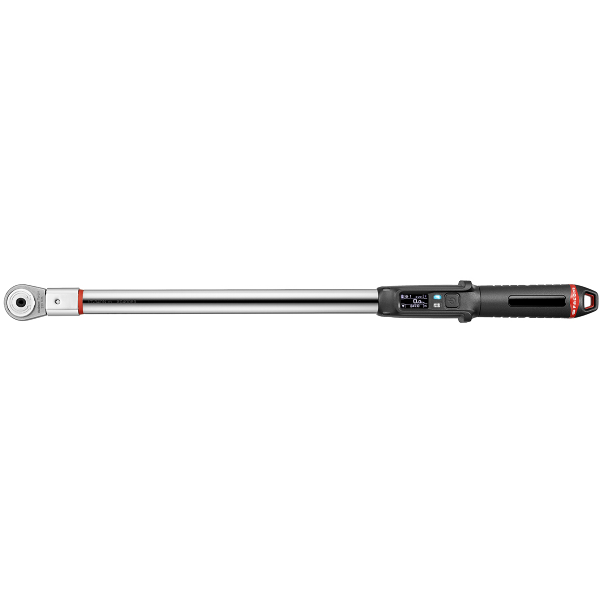 e516st-340pb Facom Smart Torque Wrench, 34 To 340 Nm, 1/2 in Drive, Square Drive