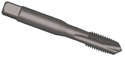 Dormer Threading Tap, 2.5 Thread, Metric Standard, Machine Tap
