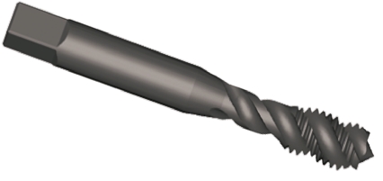 Dormer Threading Tap, 2.5 Thread, Metric Standard, Machine Tap
