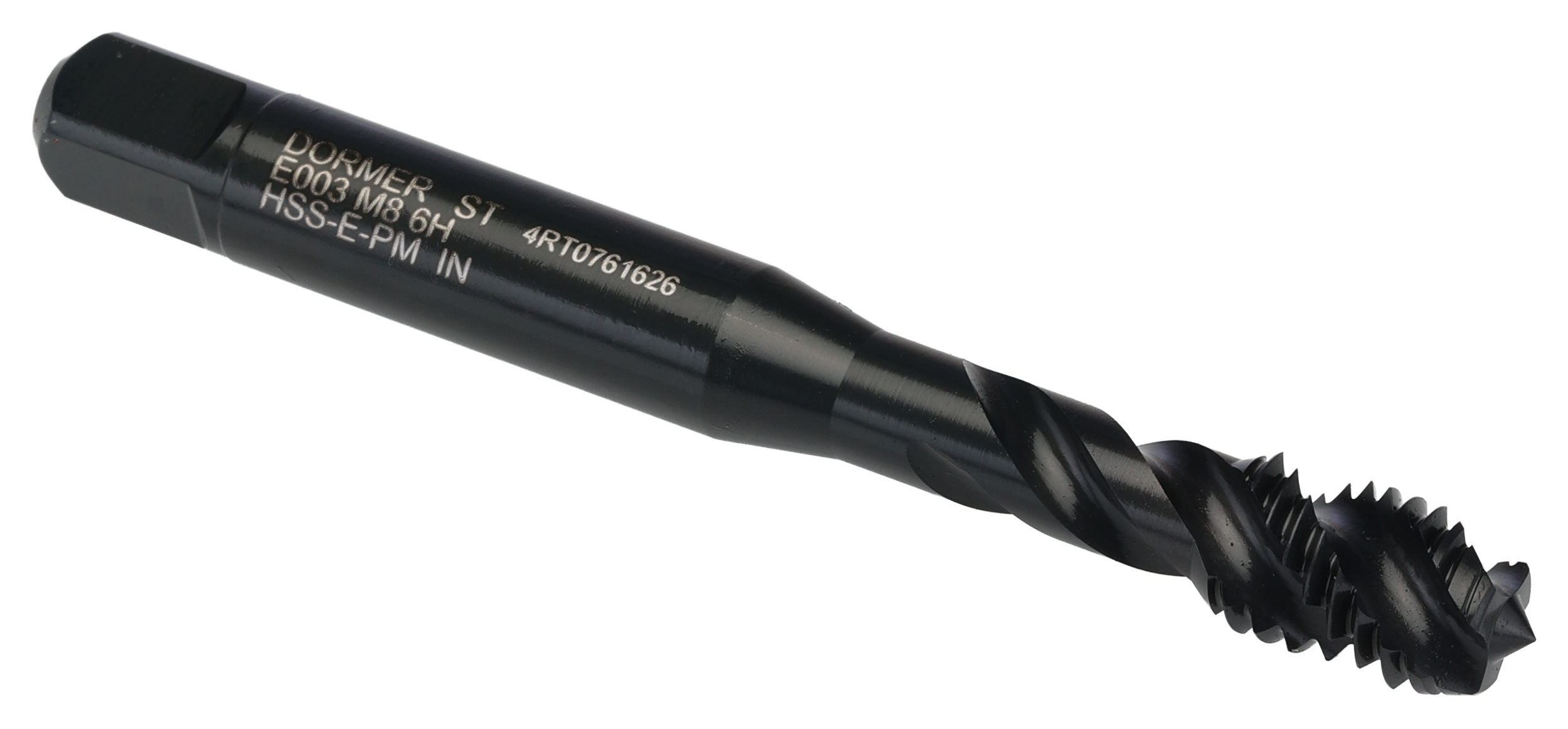 Dormer Threading Tap, M8 Thread, Metric Standard, Machine Tap