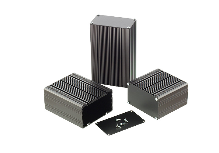Nu-Tech Engineering E005 Aluminium PCB Mounting Enclosure 60.5 mm, 105 mm 285 mm