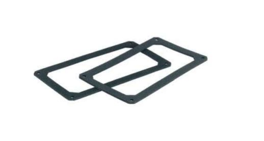 Nu-Tech Engineering Aluminium End Panel for Use with E005, E006 Cases x 1.5 mm