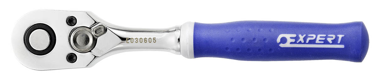 e030605 Expert by Facom 1/4 in Ratchet with Ratchet Handle, 140mm Overall