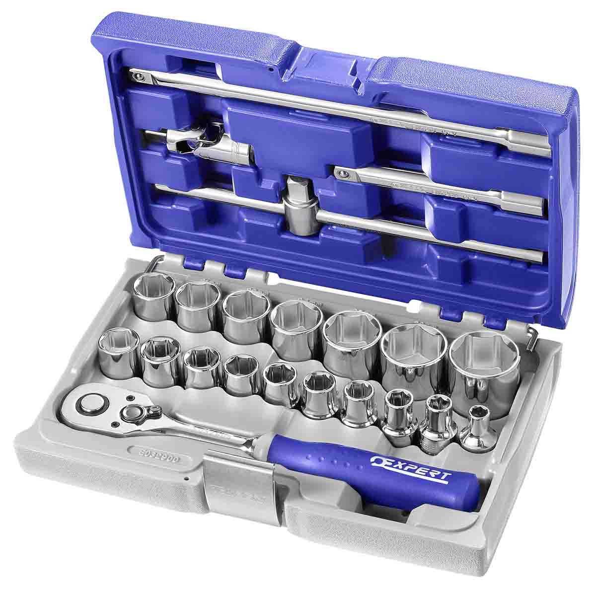 Expert by Facom 22-Piece 1/2 in Hexagon Socket Set