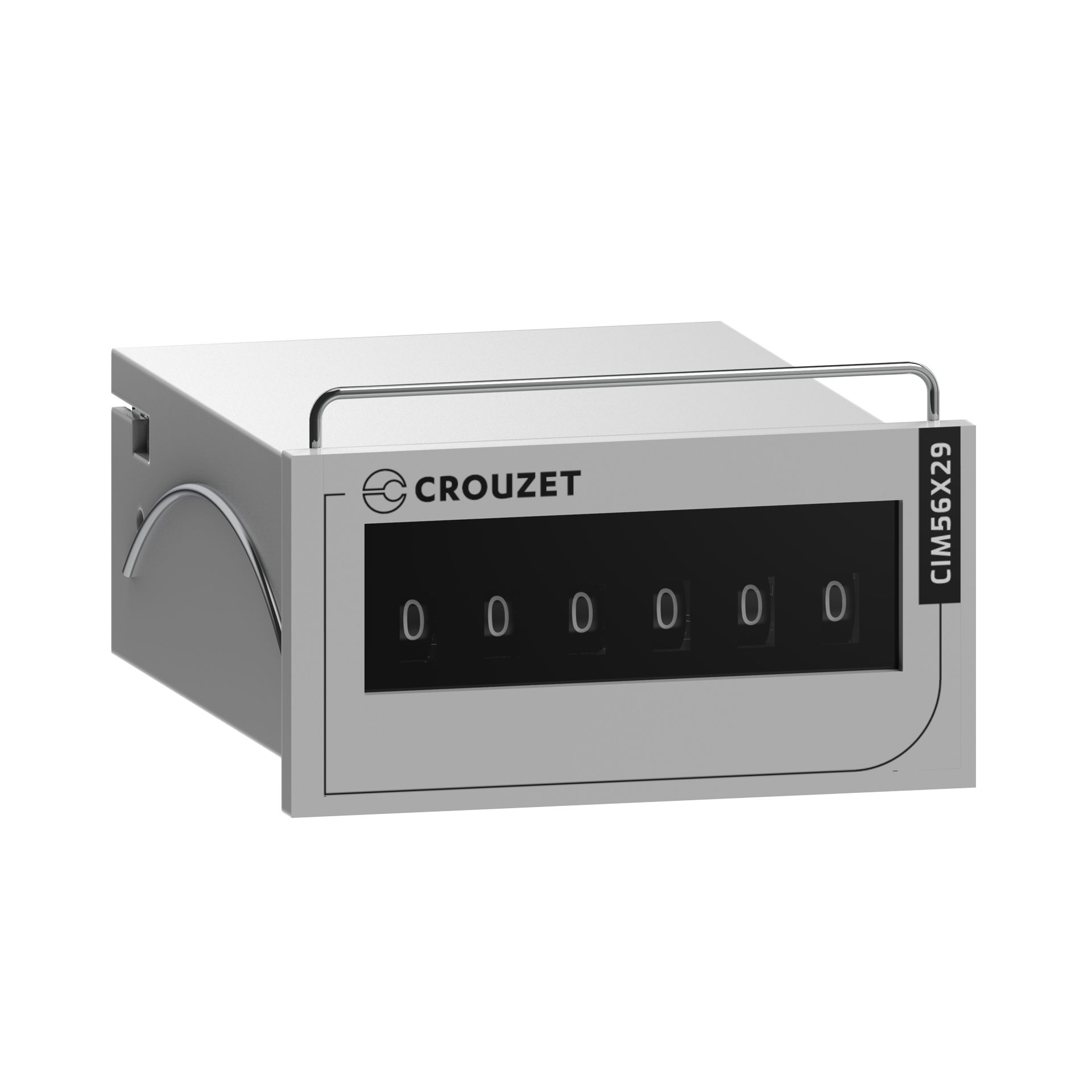 Crouzet CIM Impulse Counter, 6 Digit Mechanical, 24 V ac