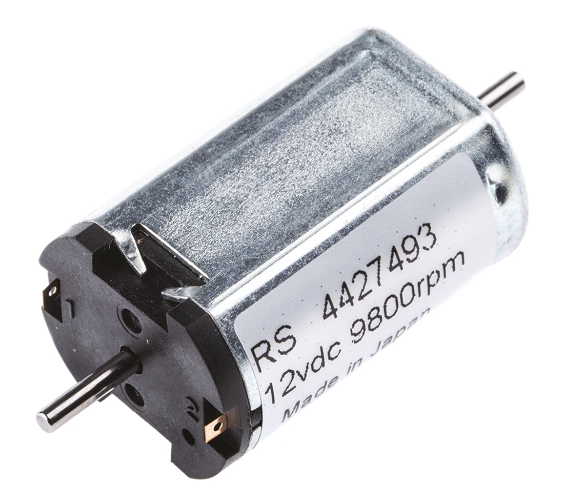 Canon Brushed DC Motor, 1.4 W, 12 V dc, 0.25 Ncm, 9800 rpm