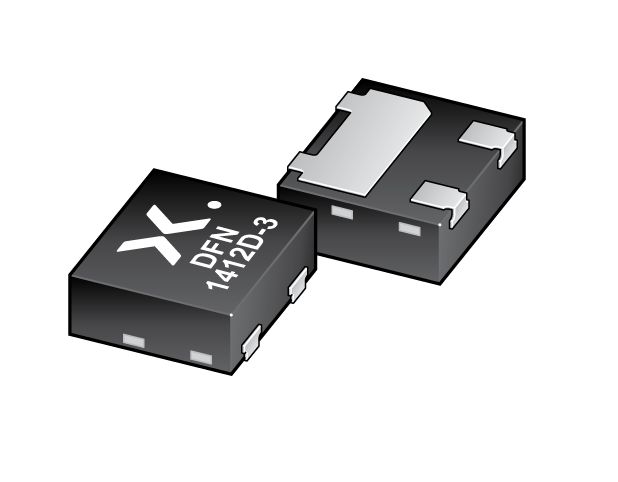 Nexperia 200 mA Diode Schottky 3-Pin DFN1412D-3 BAT54QCZ