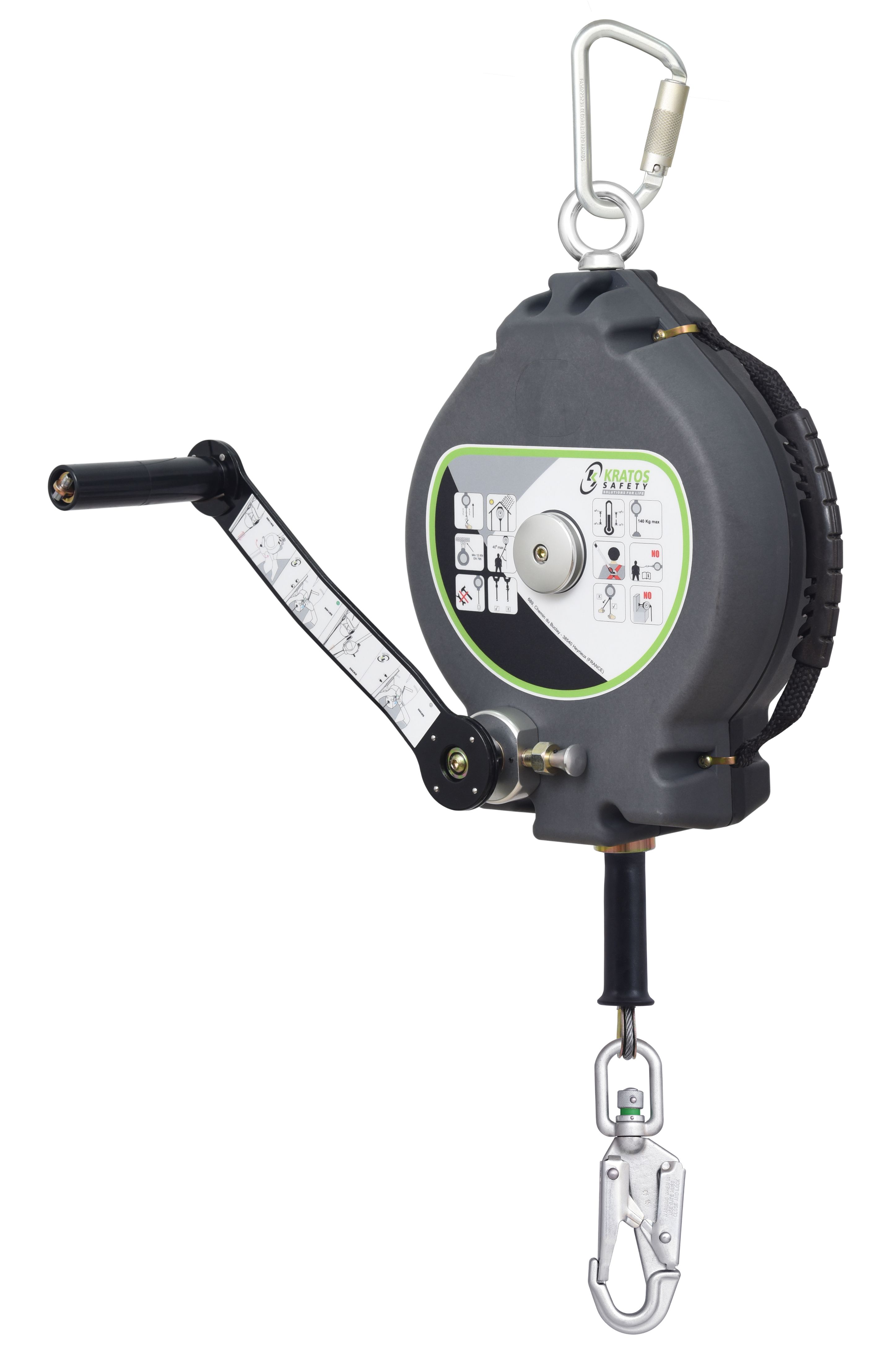 fa2040130 KRATOS SAFETY Fall Arrester Polyamide Single