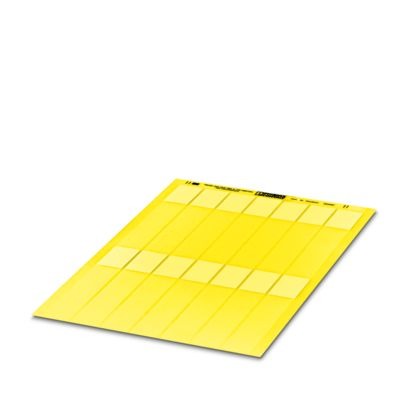 Phoenix Contact WML Cable Binder Cable Marker, Yellow, Pre-printed "Unlabeled", 12.1 → 36.4mm Cable, for