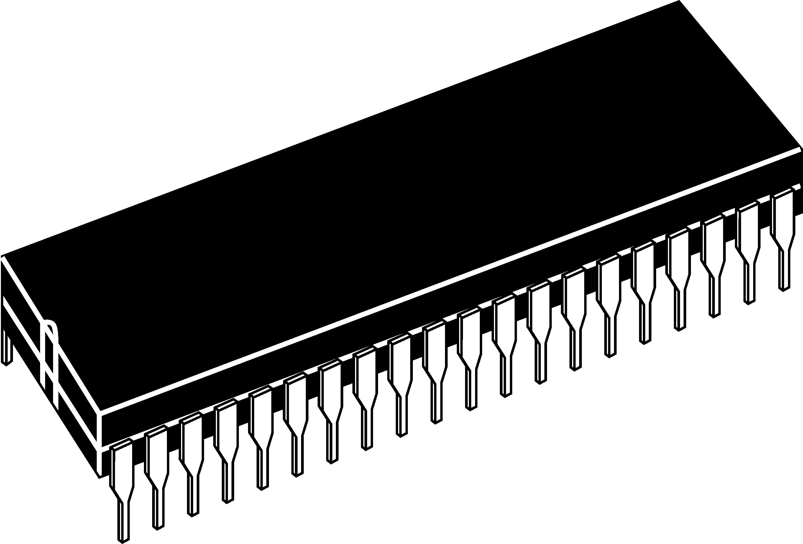 Microchip, ADC, 40-Pin PDIP