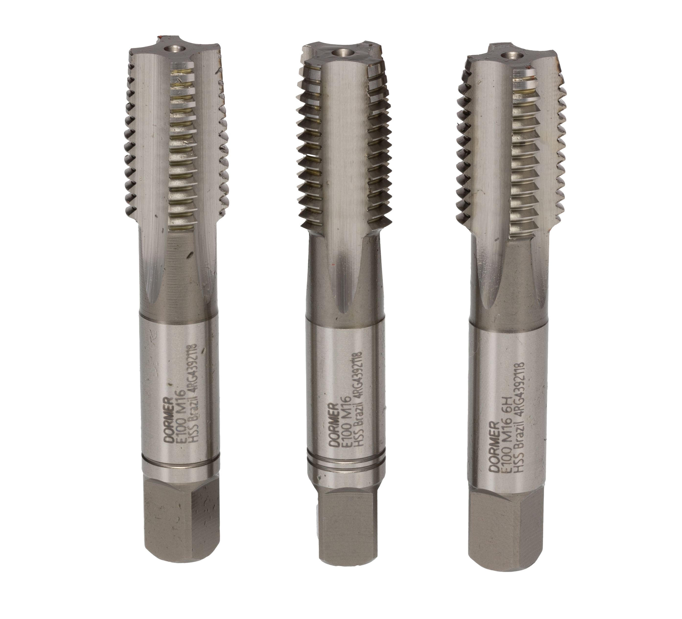 Dormer Tap Set, M16 Thread, Metric Standard, Hand Tap