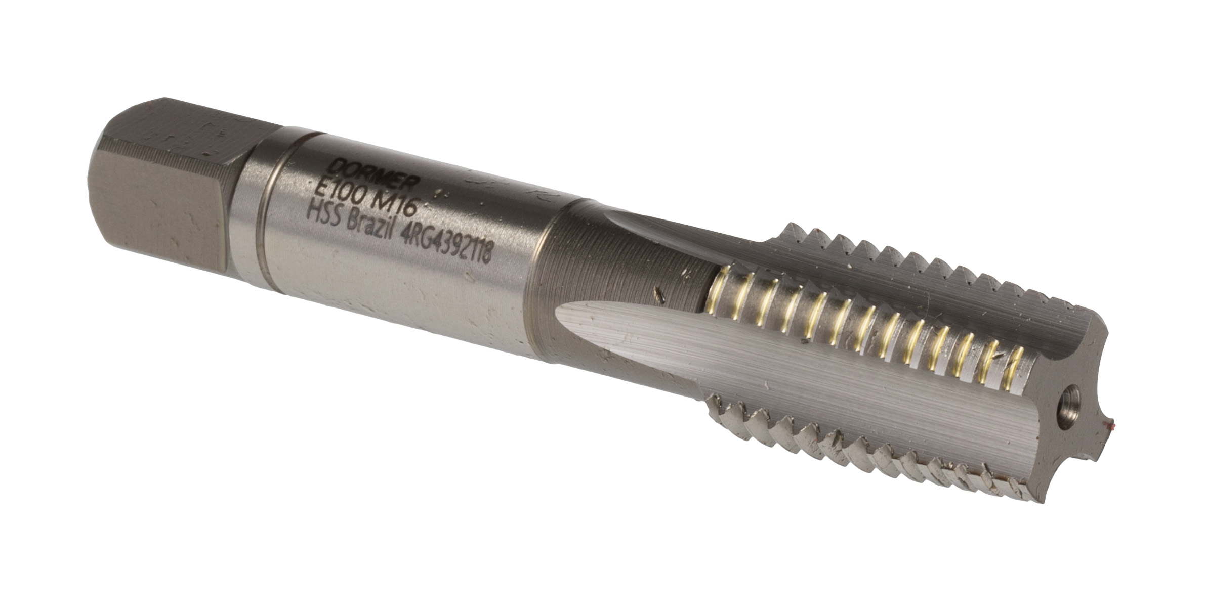e100m16no8 Dormer Tap Set, M16 Thread, Metric Standard, Hand Tap