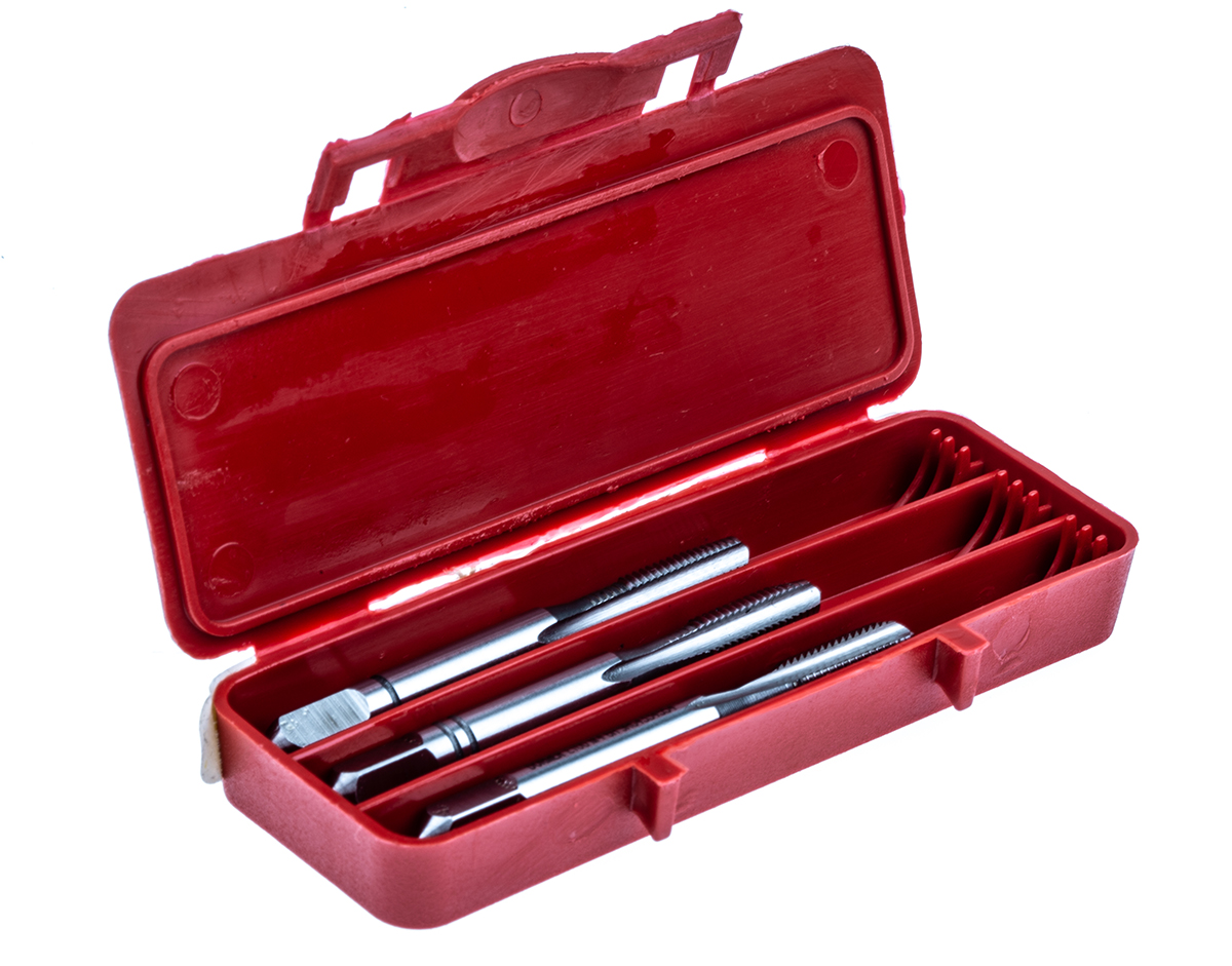 Dormer Tap Set, M4 Thread, Metric Standard, Hand Tap