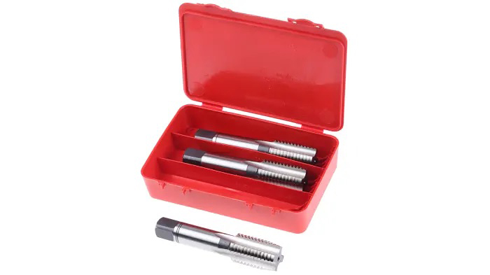 Dormer Tap Set, M6 Thread, Metric Standard, Hand Tap