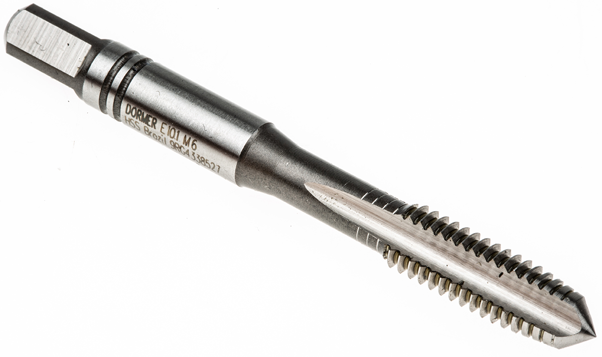 e101m6no8 Dormer Tap Set, M6 Thread, Metric Standard, Hand Tap