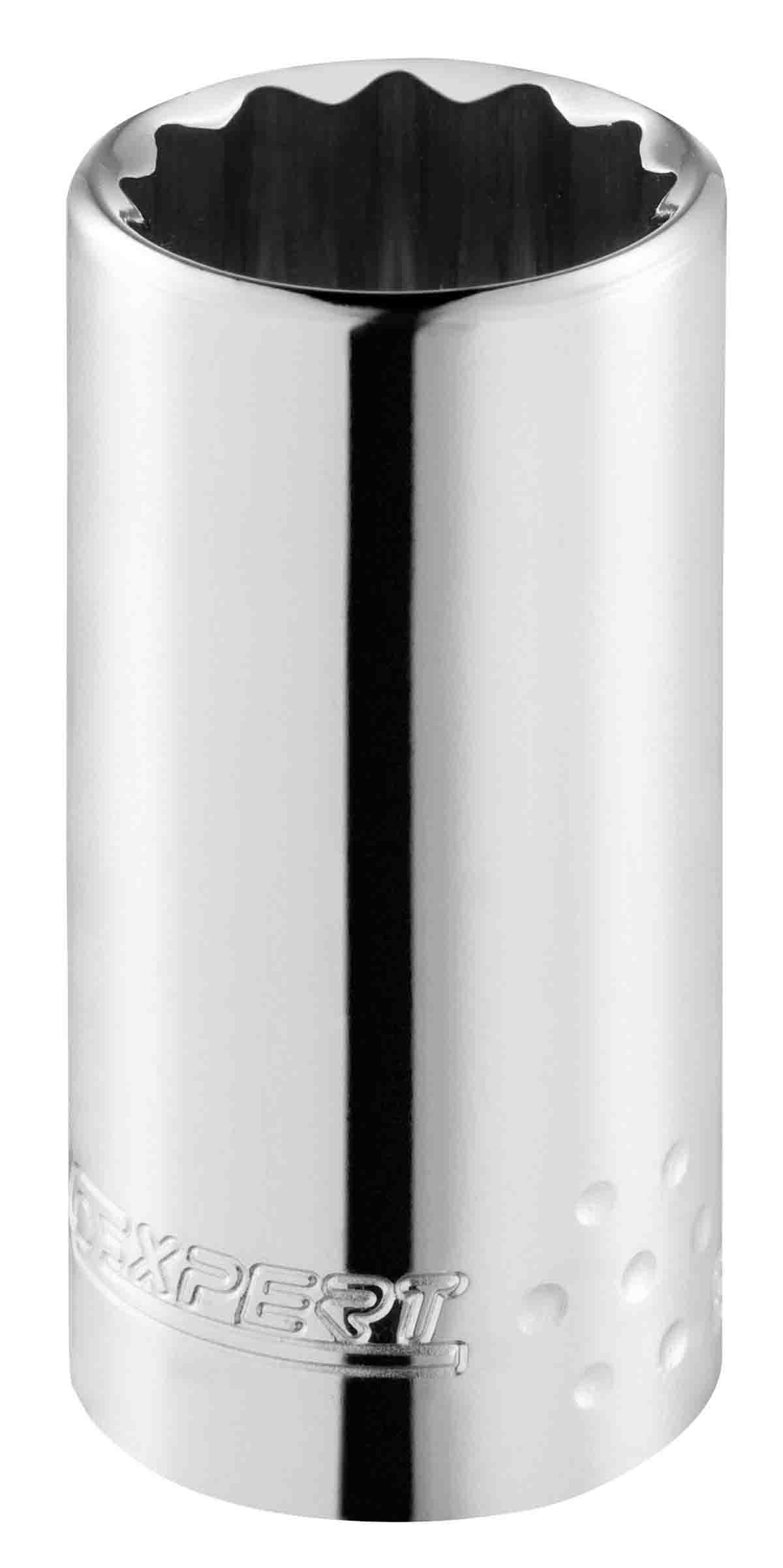 Expert by Facom 1/2 in Drive 17 mm 12 Point Bi-Hexagon, 79.0mm Overall Length