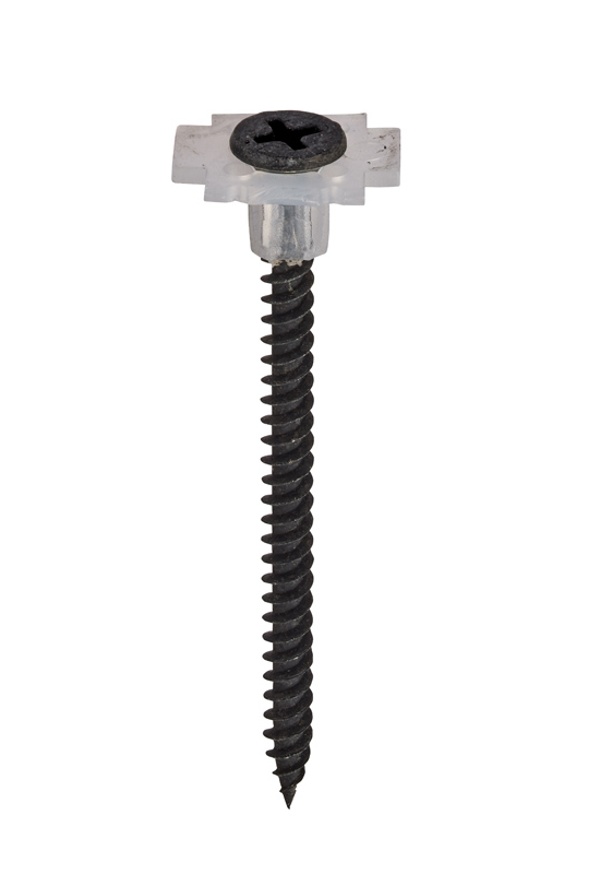 RS PRO Phillips Bugle Steel Collated Drywall Screw, Black, 3.9mm Thread, 45mm Length