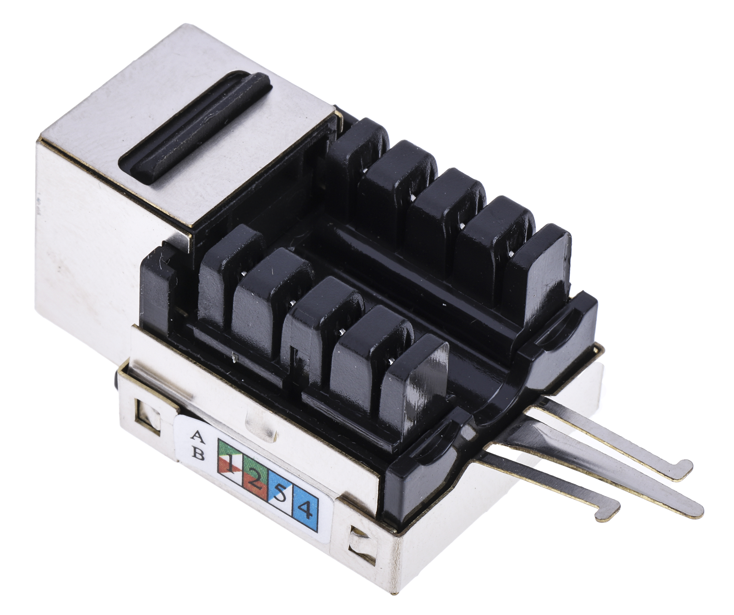 556-493 RS PRO Cat6 RJ45 Jack, STP Shielding