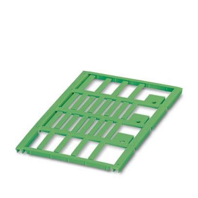 Phoenix Contact UC-WMT Insert Cable Marker, Green, Pre-printed "Unlabeled", 1.5 → 35mm Cable, for Conductors,