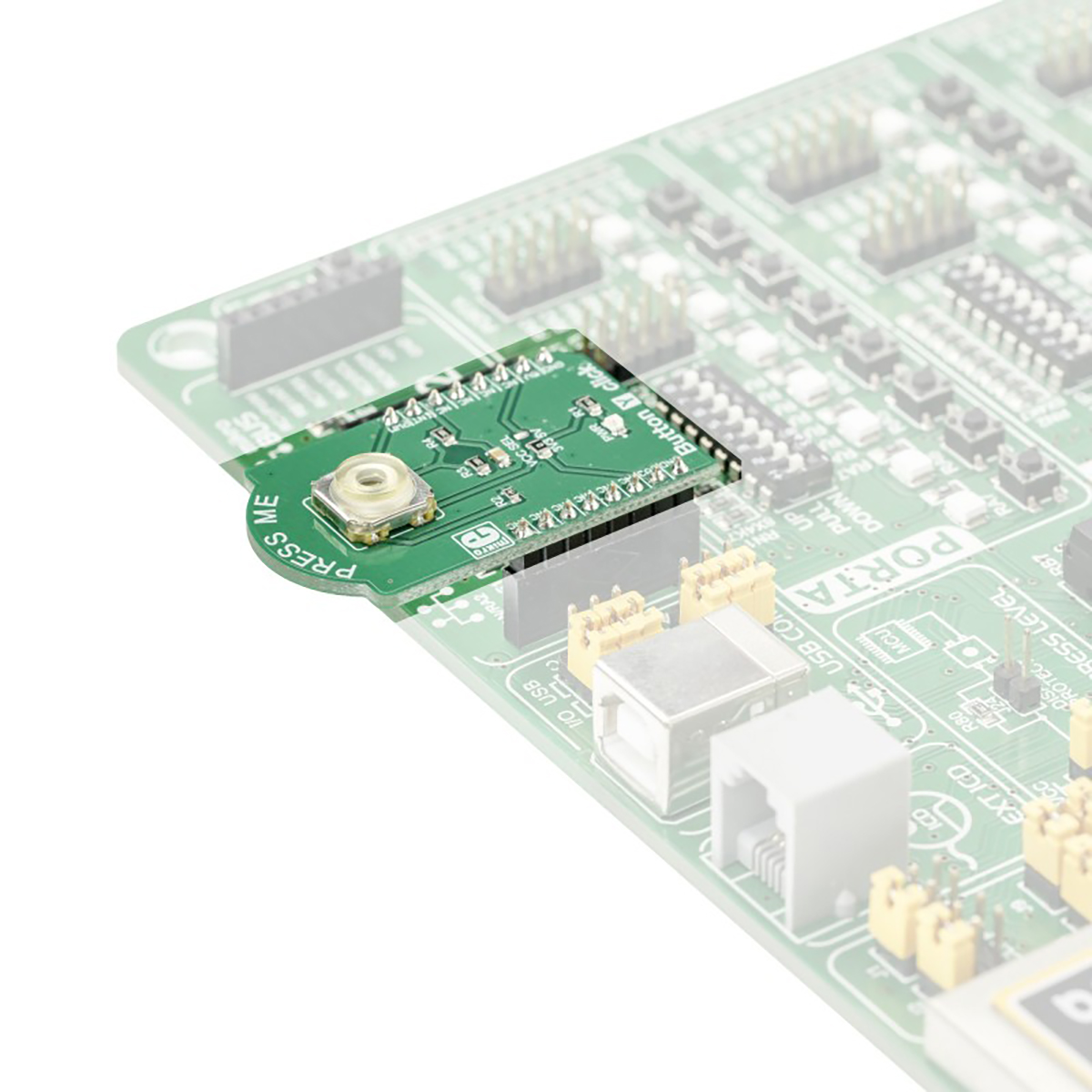 mikroe-3262 MikroElektronika Button Y Click Board Development Kit