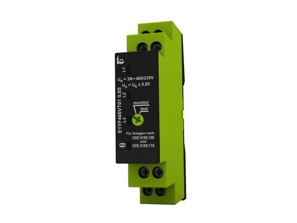 Tele Phase/Voltage Monitoring Relays, 1, 3 Phase, 1 CO, DIN Rail